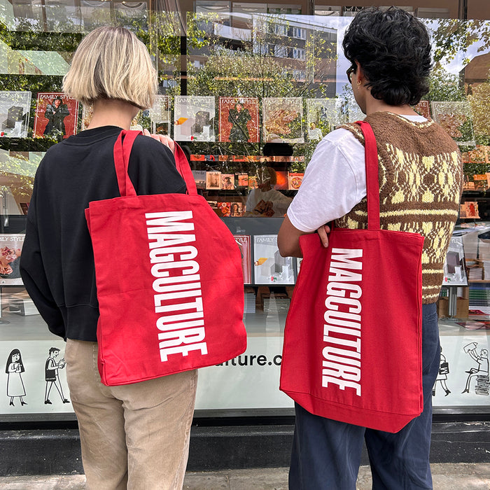 magCulture red tote bag